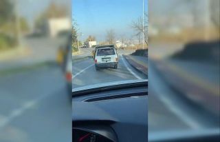 Bursa’da tehlikeli taşımacılık