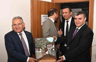 Büyükkılıç, KAYMEK Göz Nuru Tesisleri’nde...