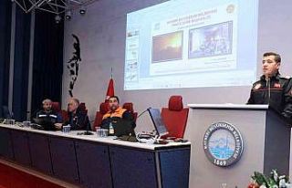 Büyükşehir İtfaiyesi’nden personele hizmet içi...