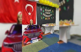 Büyükşehir Kütüphanesi’nde miniklerin ‘TOGG’lu...