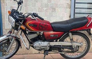 Çalınan motor terk edilmiş halde bulundu