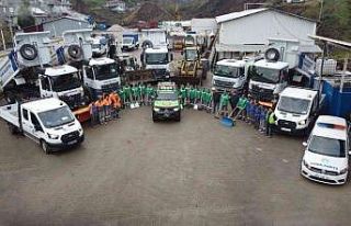 Canik karla mücadele için hazır