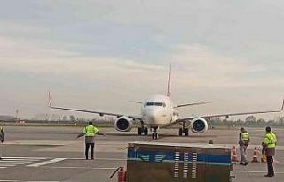 Çarşamba Havalimanı’ndan 1 milyon 128 bin yolcuya...