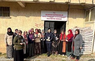 Çelikhan’da kadınlara KADES’in tanıtımı yapıldı