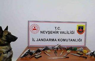 Cephanelik değil, şüpheli şahsın evi