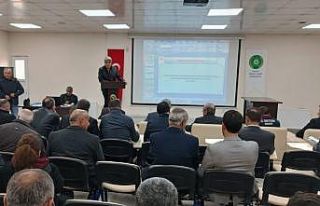 Çiftçilere hibe destekleri anlatıldı