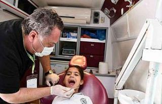 Çiğlili çocuklara ağız ve diş sağlığı taraması