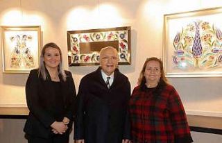 Çivilerle tellerin buluştuğu sergi göz kamaştırdı