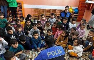 Cizre’de öğrencilere polislik mesleği tanıtıldı