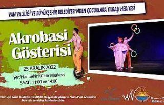 Çocuklara yılbaşı hediyesi