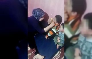 Çocuklarına işkence yapan anneden pes dedirten...