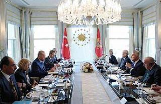 Cumhurbaşkanı Erdoğan ile Karadağ Cumhurbaşkanı...