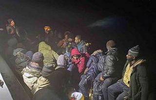 Dalaman’da 34 göçmen yakalandı