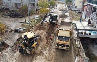 Demirci’de altyapı dönüşümü devam ediyor