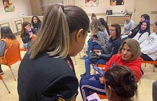 Denizli jandarması kadın ve aile içi şiddetle...