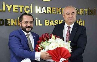 Denizli MHP’de bayrak değişimi