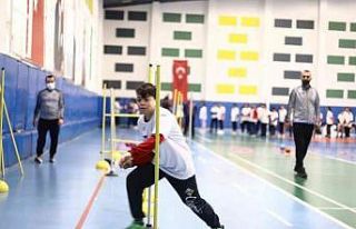 Denizli’de yetenek taraması devam ediyor