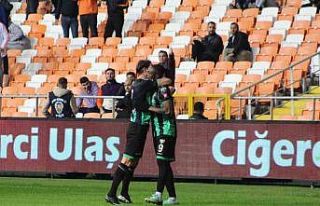 Denizlispor deplasmanda 3 golle kazandı