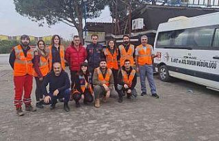 Destek AFAD Gönüllüleri Aydın’a döndü