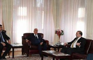 Diyanet İşleri Başkanlığı yöneticilerinden...