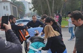 Diyarbakır itfaiyesinden yangın tatbikatı