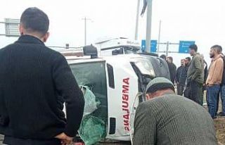 Diyarbakır’da ambulans kazası: 1 ölü, 5 yaralı