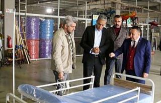 Diyarbakır’da yatağa bağlı olarak tedavi gören...