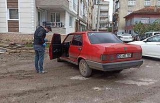 Dün gece çalındı, bugün aynı yerde bulundu