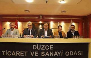 Düzce TSO olağan meclis toplantısı yapıldı