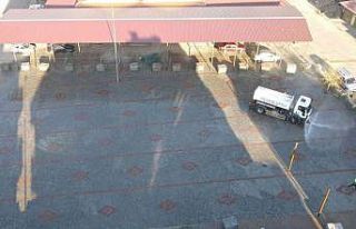 Efeler Belediyesi Ata Pazar Yeri’nde yenileme çalışması...