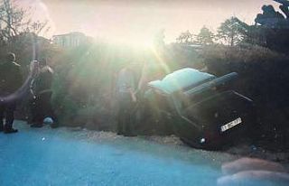 Ehliyetsiz sürücünün kullandığı araç yoldan...