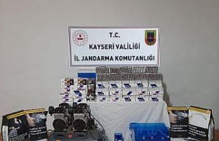 Ekiplerden tütün kaçakçılarına operasyon