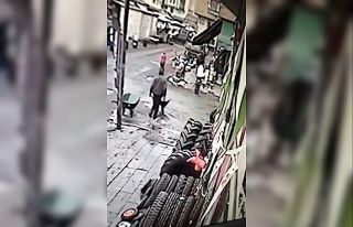 El arabası hırsızlığı kamerada