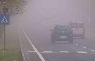 Elazığ’da sis etkili oldu