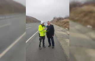 Elazığ’da vatandaşlar trafik kuralları konusunda...