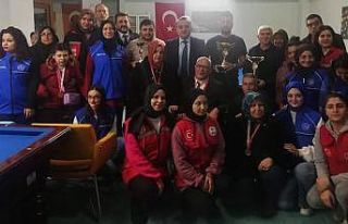 Engelli vatandaşlara yönelik bilardo turnuvası...