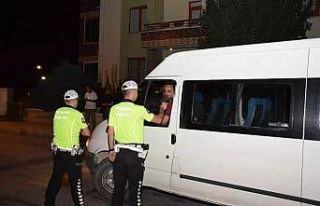 Erzincan’da 15 günde 19 sürücüye alkollü araç...