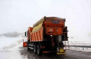 Erzincan’ın yüksek kesimlerinde kar yağışı