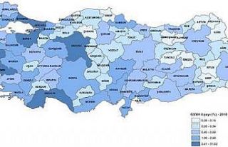 Erzurum GSYH’sinde yüzde 29’luk artış
