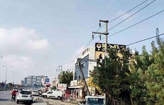 Fabrika Mahallesinde şebeke yenileme çalışmaları...