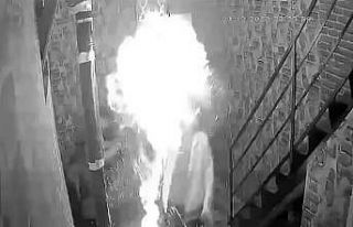 Fatih’te sobaya tiner dökünce yüzü yandı