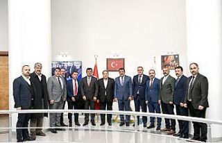Fendoğlu ve MHP il yönetiminden Gürkan’a ziyaret