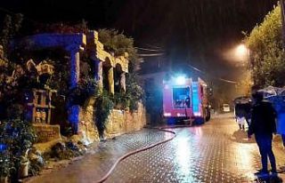 Fethiye’de ev yangını