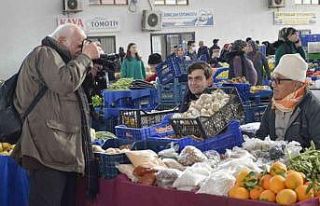Fotoğraf sanatçıları Gölhisarı fotoğrafladı