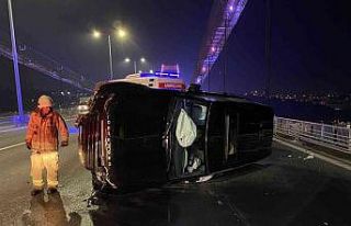 FSM Köprüsü’nde zincirleme kaza: 3 yaralı