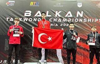 Furkan Aydın, Balkan Şampiyonu oldu