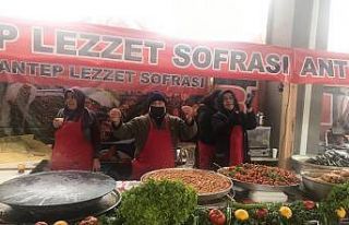 Gaziantep Tanıtım Günleri’ne baklava yeme yarışması...