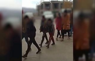 Gaziantep’te bir eve kaçak göçmen baskını