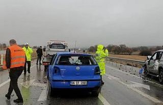 Gediz’de trafik kazası: 4 yaralı