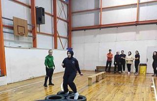 Geleceğin polisleri hazırlık kursunda